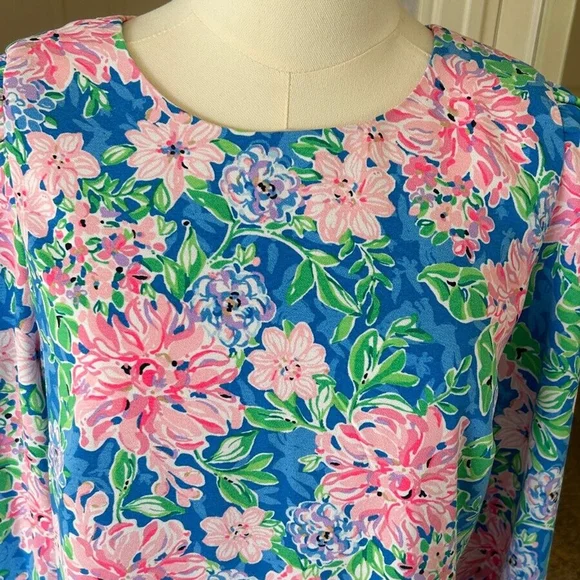 Lilly Pulitzer Alyna Long Sleeve Shift Dress in Size 10 Worn Once - Picture 5 of 10